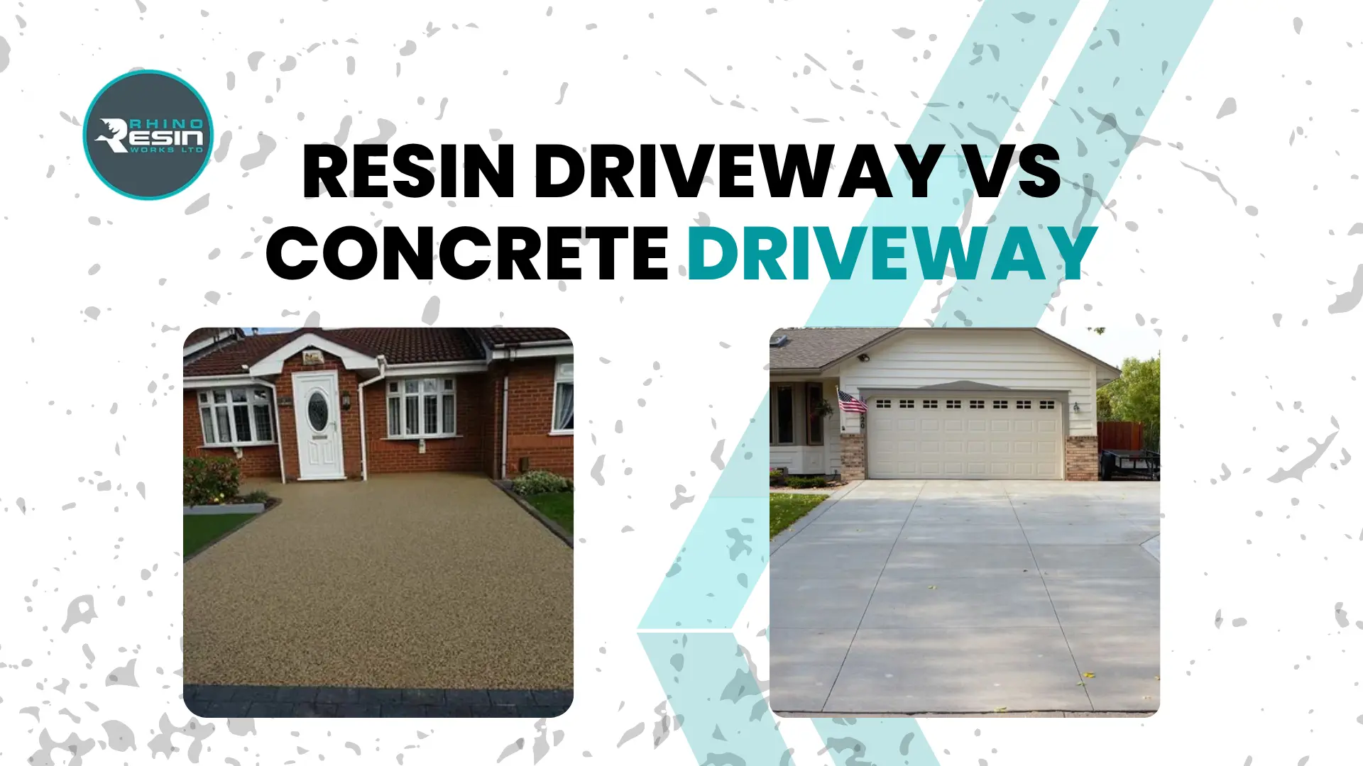 Resin Driveway vs Concrete Driveway