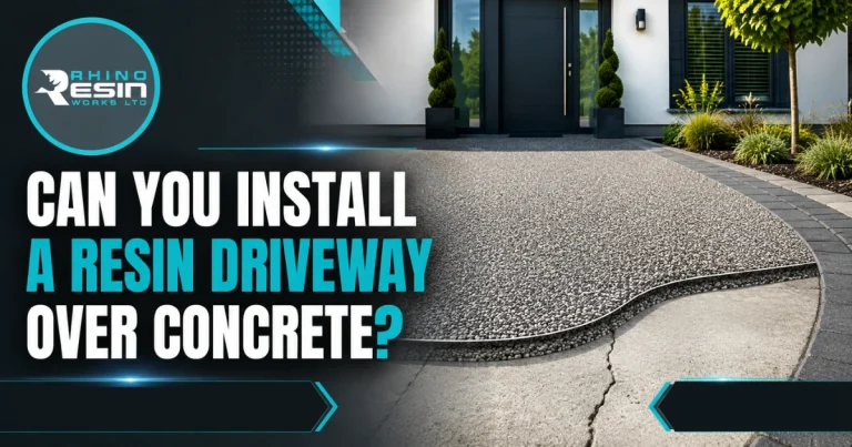 Can You Install a Resin Driveway Over Concrete?
