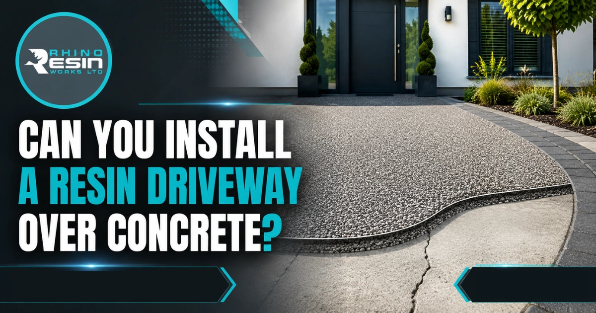Can You Install a Resin Driveway Over Concrete?